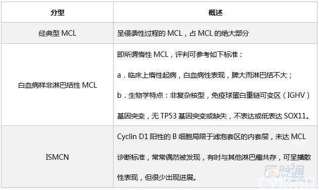 套细胞淋巴瘤（诊断篇）