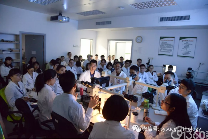 香港伊利沙伯医院病理顾问医生卓华教授来我中心病理科进行教学讲座