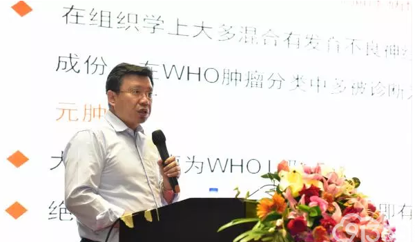 广东省人民医院李智教授发表了《癫痫相关肿瘤的病理诊断特点》的主题演讲