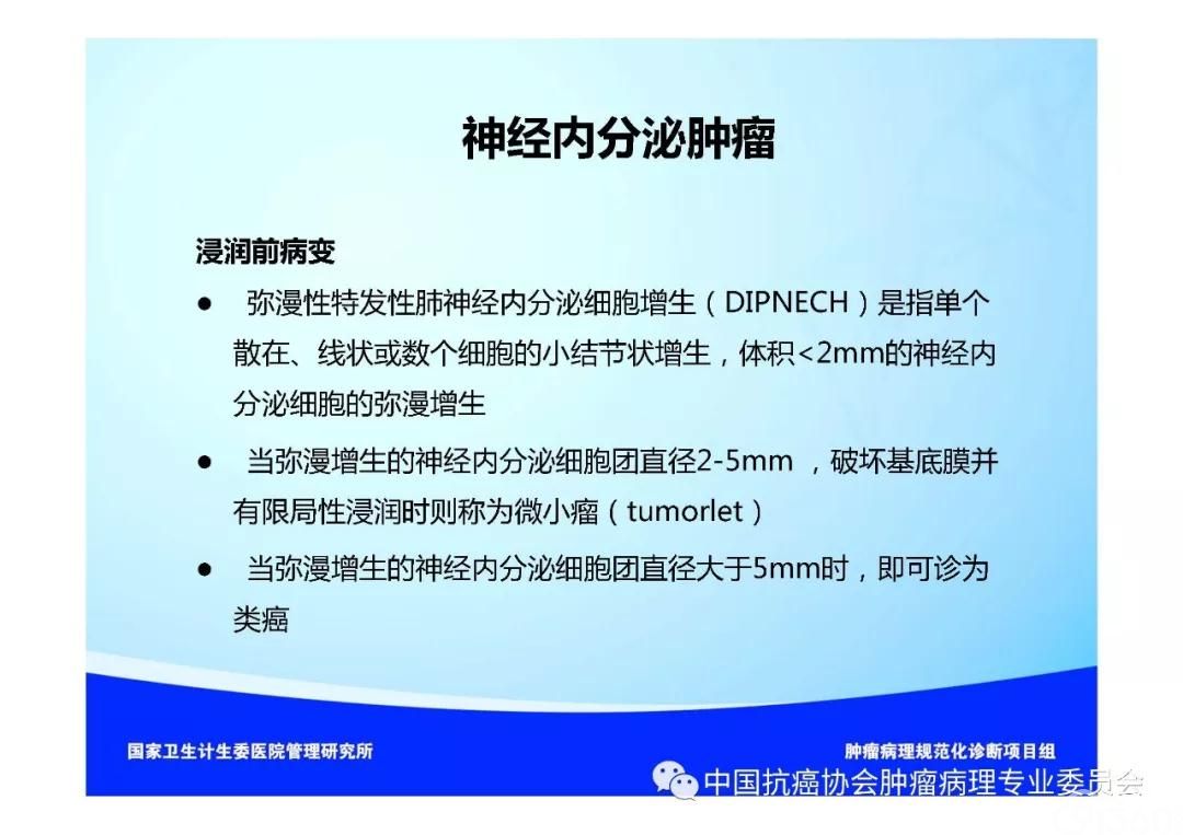 肿瘤病理规范化诊断标准 第3部分:肺癌病理诊断标准