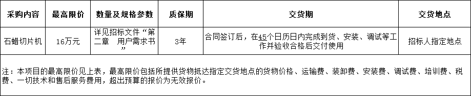 汕头大学医学院第一附属医院石蜡切片机采购项目（项目编号：PZH018D111）公开招标公告