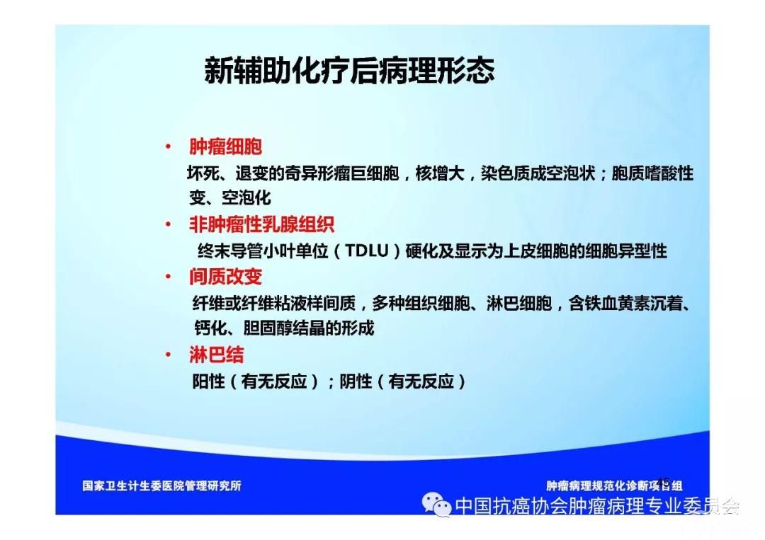 肿瘤病理规范化诊断标准 第5部分:乳腺癌病理诊断标准