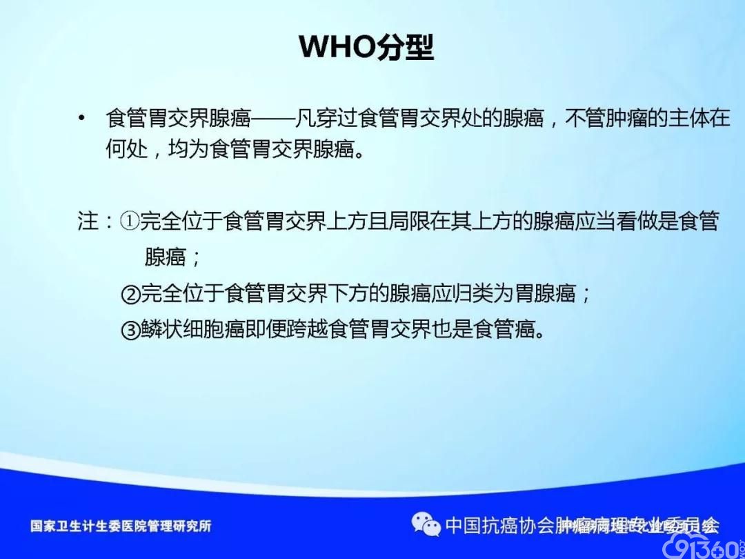 肿瘤病理规范化诊断标准 第4部分:胃癌病理诊断标准