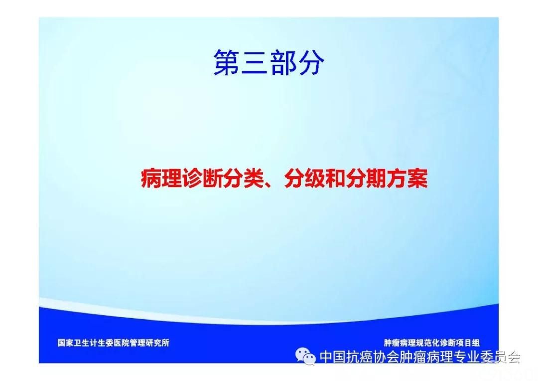 肿瘤病理规范化诊断标准 第7部分:食管癌病理诊断标准