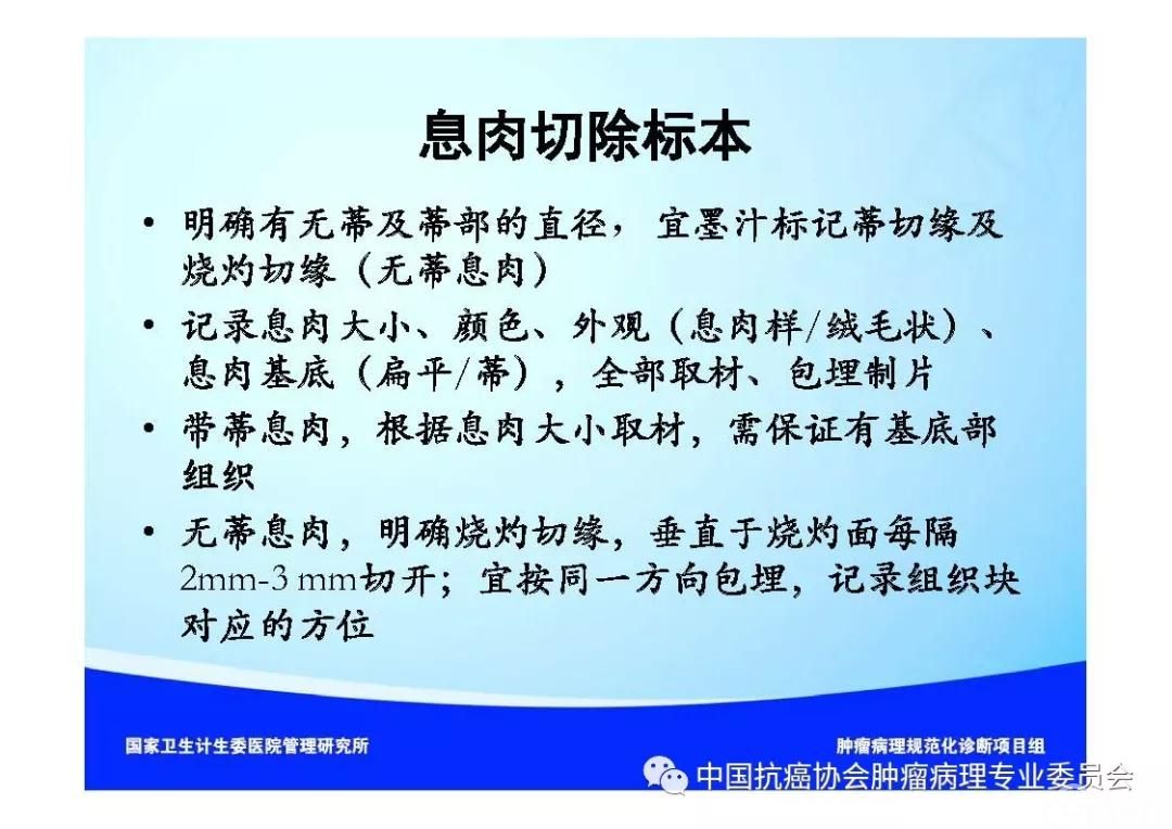 肿瘤病理诊断规范 第9部分:结直肠癌病理诊断规范
